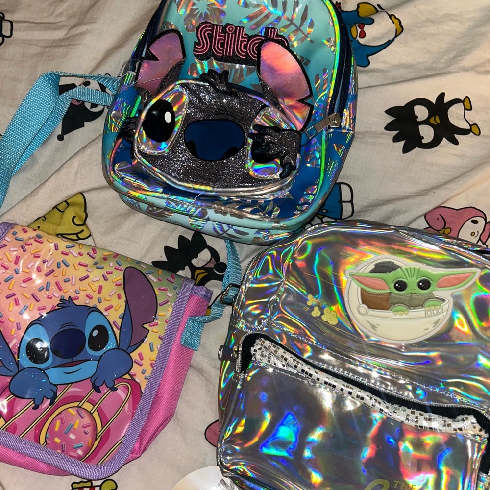 Disney mini bags (stitch & baby yoda)
